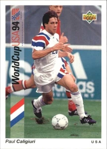 1993 Upper Deck World Cup 94 Preview English/Spanish #20 Paul Caligiuri - Picture 1 of 2
