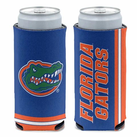 FLORIDA GATORS 12 0Z SELTZER SLIM CAN COOZIE COOLER HOLDER NCAA LICENSED Cover