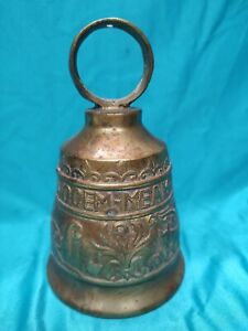 Antique Bell "VOCEM-MEAM-A OVIME-TANGIT" Whoever Touches Me Will Hear My Voice