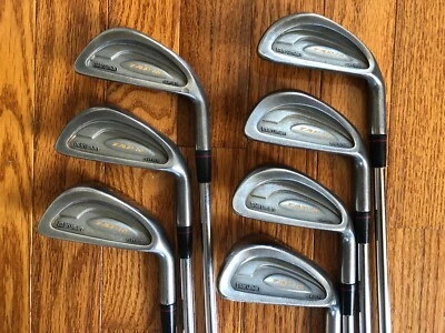 Conjunto de ferros MARUMAN TAP 18 SPSS 3,4,5,6,7,8,PW. Eixos de molibdênio RH TS-BL. Japão. - Imagem 1 de 4