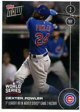 2016 Topps Now Chicago Cubs World Series Champions Team Set 4