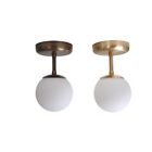 Globe Ceiling Light Chandelier Semi Flush Lamp Wall Sconce Mid Century Mode 1pcs