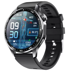 Smart watch pressione sanguigna frequenza cardiaca sangue acido ossiurico monitoraggio salute - Foto 1 di 20