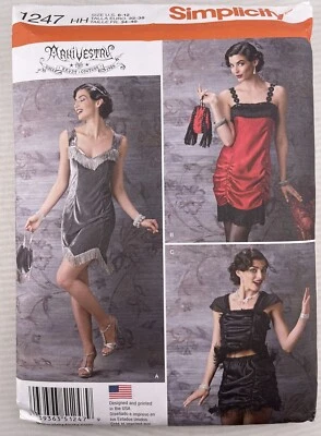 Simplicity 1247 Misses Costumes Arkivestry Sewing Pattern - Size 6-12 - Image 1 of 3