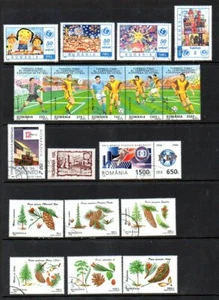 Romania Topical Stamp Lot - Scott #'s 4104/4133,C292-3 - Cancelled - Picture 1 of 2