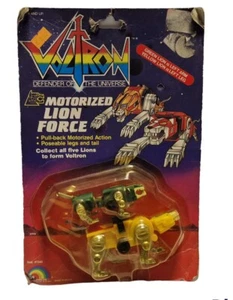 VOLTRON: JUEGO DE FIGURAS DE ACCIÓN MOTORIZADAS LION FORCE HECHAS POR LJN EN 1984 - Imagen 1 de 8