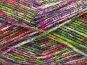LOT OF 4 Ice WOOL VARICOLOR LIGHT #82005 GREEN PURPLE PINK Colorful Light DK - Picture 1 of 4