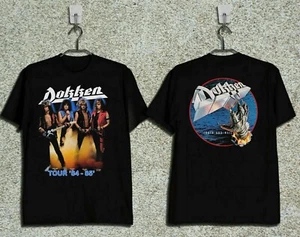 DOKKEN DIENTE Y UÑAS 1984 - 85 GIRA CONCIERTO TOP GILDAN CAMISETA REIMPRESIÓN. - Imagen 1 de 1