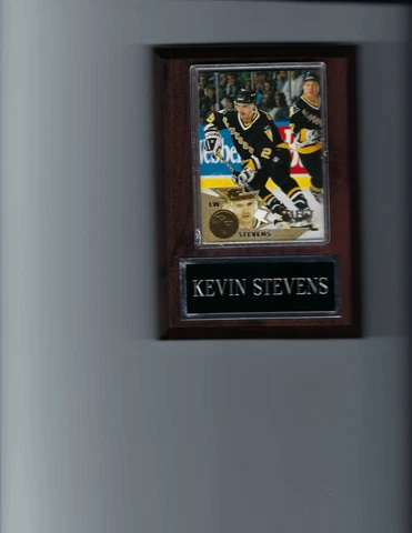 KEVIN STEVENS PLAQUE PITTSBURGH PENGUINS HOCKEY NHL   C Cover