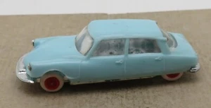 B Old Made In France 1957 MICRO NOREV HO 1/87 CITROEN DS 19 1957 1959 BLU #2 - Foto 1 di 6