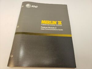 AT&T Merlin 2 Feature Module 2 Data Communications Guide Manual Book