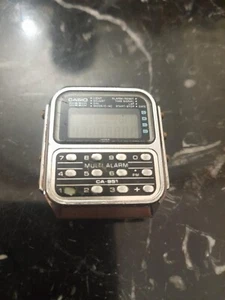 Casio CA-951 Multi Alarm Calculator 166 Quartz Vintage Watch For Parts - Bild 1 von 13