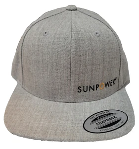 Gorra Sport-Tek Snapback Para Hombres OSFA Gris Claro Energía Solar Logo Acrílico/Lana Nueva con Etiquetas - Imagen 1 de 8