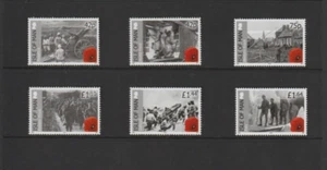 ISOLA DI MAN - CENTENARIO DELLA PRIMA GUERRA MONDIALE - FRONTI DI BATTAGLIA. SET 6 come nuovi. 2015 - Foto 1 di 1