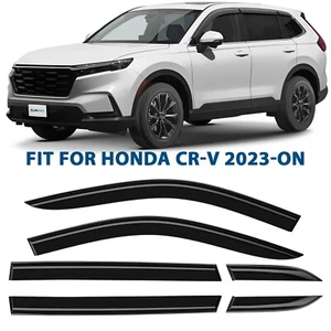 Rain Guards Vent Visors Shade for 2023-2025 Honda CR-V (CRV) SHATTERPROOF - Picture 1 of 10