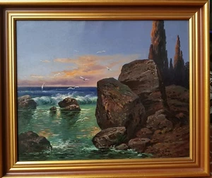 Ölbild - Johann Friedrich Perlberg 1848 - 1921 Nürnberg - München Germany - Bild 1 von 6