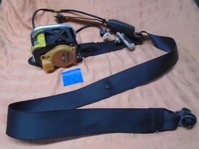 2008-2011 SUBARU IMPREZA *CONDUCTOR DELANTERO/CINTURÓN DE SEGURIDAD IZQUIERDO Y HEBILLA OEM NEGRO Foto 1 de 4