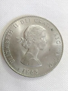 Coin Elizabeth II Dell , Silver Great Britain 1965 Rare - Picture 1 of 2