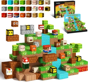 Magnetic Building Blocks for Kids 3+, STEM Toys for Boys & Girls, Birthday Gift - Picture 1 of 7