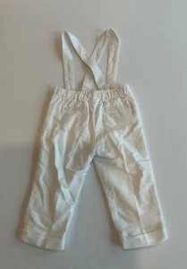 Janie and Jack Baby Leinen Strapshose - Größe 12 bis 18 Monate - Bild 1 von 3