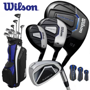 Wilson Player Fit Golf Package Set Steel/Graphite (Driver+3W+4H+5H+6-SW+Putter) - Picture 1 of 11