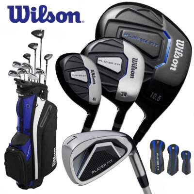Wilson Player Fit Golf Package Set Steel/Graphite (Driver+3W+4H+5H+6-SW+Putter) - Image 1 of 4
