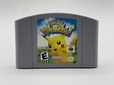 Hey You, Pikachu! Nintendo 64 N64 Pokémon Authentic Game Cartridge Only Tested - Image 1 of 4