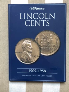 Centavos Lincoln de alto grado 1909-1958 en álbum de Warman - Ver fotos n.º 1909 S VDB - Imagen 1 de 23