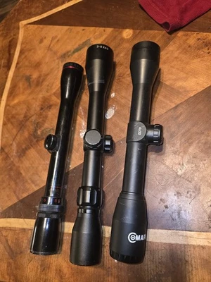 Lote 3 -Miras telescópicas para rifle Simmons Deerfield 3X9X32 mm modelo 21010  Foto 1 de 4