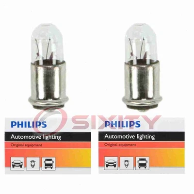 2 pc Philips Turn Signal Indicator Light Bulbs for Plymouth Scamp 1971-1972 nl - Image 1 of 4
