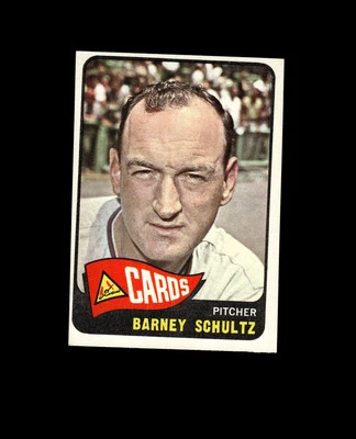 1965 Topps 28 Barney Schultz VG-EX #D1,403039 - Image 1 of 2