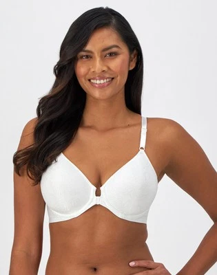 Bali Shaping Bra Comfort Revolution Front Close Smoothing Underwire Womens Foam - Image 1 of 3