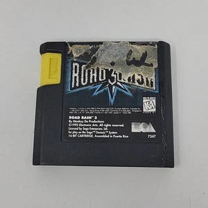 Road Rash 3 - Sega Genesis 1995 getestet beschädigtes Etikett - Bild 1 von 5