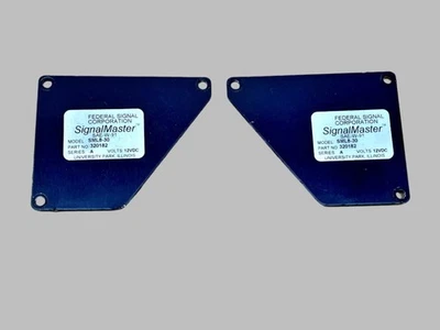 Replacement End Caps Federal Signal SignalMaster Traffic Advisor Model: SML8-30 - Image 1 of 4