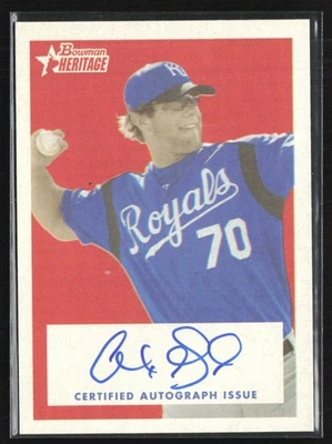 Alex Gordon 2006 Bowman Heritage Signs of Greatness Auto A #SG-AG Kansas City - Image 1 of 2