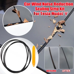 Kit antipolvo de reducción de ruido de viento tira de sello de goma para techo corredizo para Tesla Modelo Y - Imagen 1 de 24
