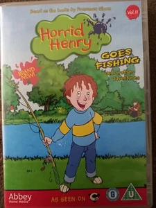 HORRID HENRY GOES FISHING DVD KIDS 6 EPISODES - Picture 1 of 2