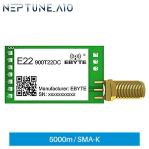 SX1262 LoRa Wireless Transmitter Module 915MHz 22dBm UART 5Km Range DIPSMA-K IOT - Picture 1 of 6