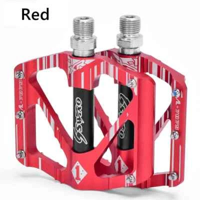 Ultralight Bike Pedals Sealed DU Bearing Wide Platform Pedals Bicycle Parts - Image 1 of 4