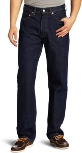 Uomo Levis 550 Relaxed Lavaggio Scuro - 38X32 - Foto 1 di 3
