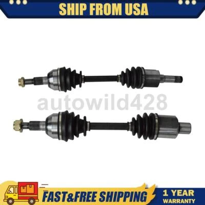 2PCS Front CV Axle Assembly Fits 2007 2008 2009 Chevrolet Equinox - Image 1 of 4