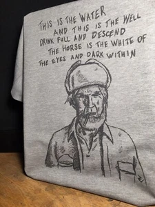 Camiseta boceto Twin Peaks "This Is The Water, This Is The Well" - David Lynch - Imagen 1 de 8