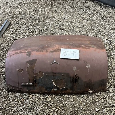 Mercedes Benz Ponton 220 A 1955 tapa maletero OEM Foto 1 de 4