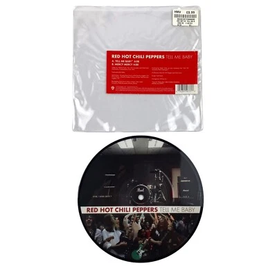 Red Hot Chilli Peppers Vinyl Record 7 Inch Tell Me Baby Picture Disc Limited  - Imagem 1 de 4