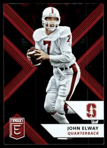 2018 Panini Elite Draft Picks John Elway Stanford Cardinal #53 - Bild 1 von 2