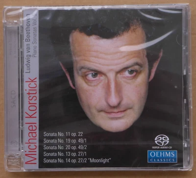 BEETHOVEN - PIANO SONATAS 11, 19, 20, 13 und 14 - MICHAEL KORSTICK - SACD - NEU - Bild 1 von 2