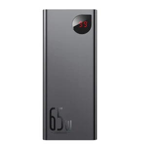 Powerbank Baseus Adaman Métal 20000mAh 65W 2xUSB Usb-C Micro USB Noir - Photo 1 sur 7