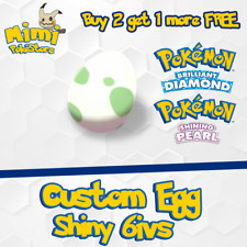 Any Pokemon Egg Shiny 6IVs ✨ Pokémon Brilliant Diamond & Shining Pearl