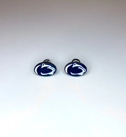 Pennsylvania State University Nittany Lions Earrings Cover
