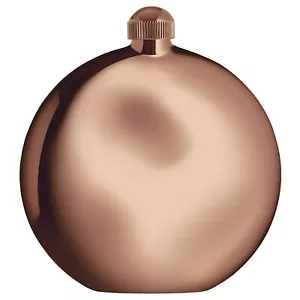 Alessi "Shot" Golden Pink Stainless Steel Hip Flask with Funnel - Picture 1 of 2